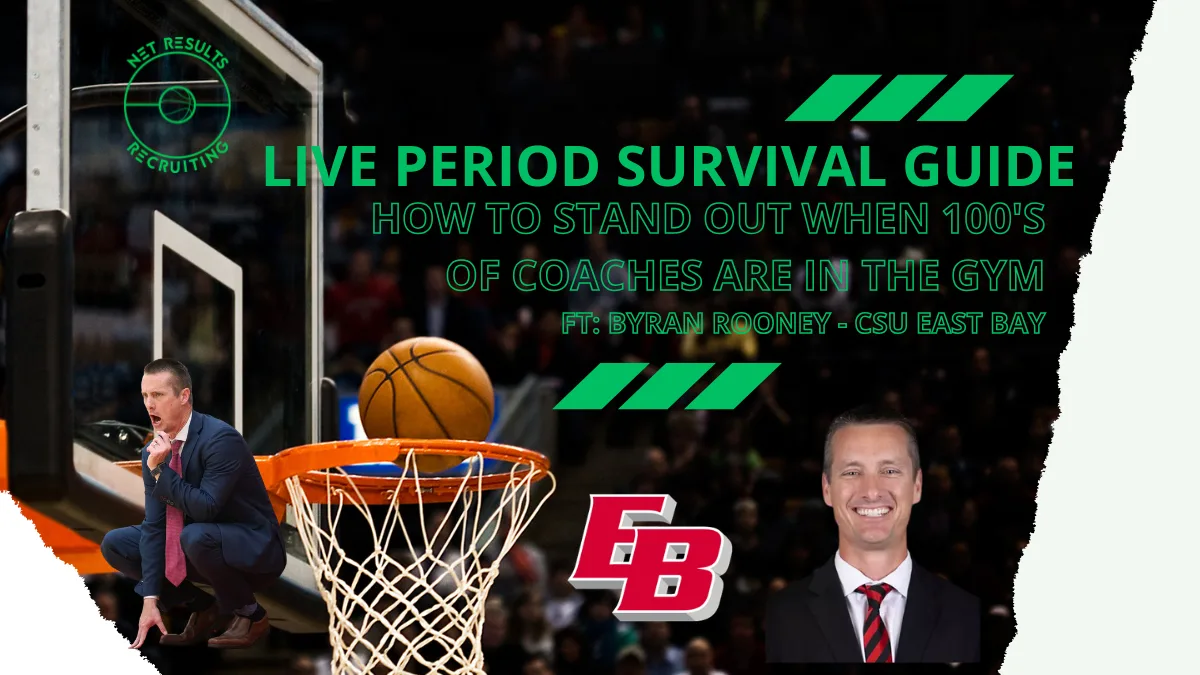 The Recruiting Assist Podcast: (Episode #20) Live Period Survival Guide: How to STAND OUT when 100’s of Coaches are in the Gym (Part 2)