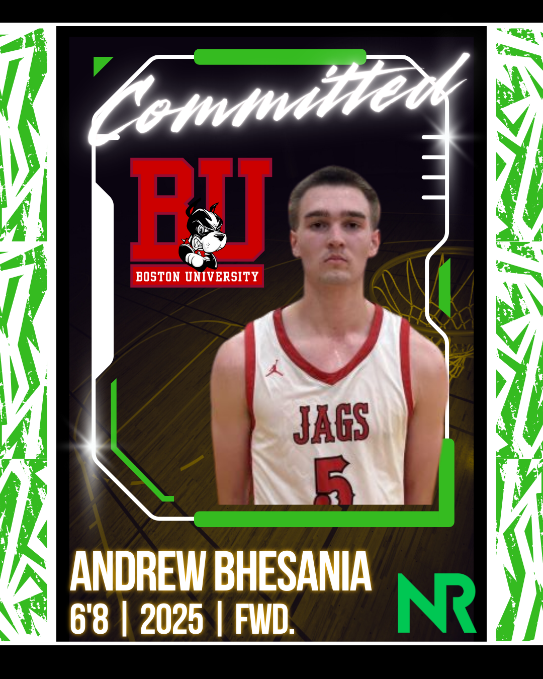 Andrew Bhensania – Boston Univ. (NCAA D1)
