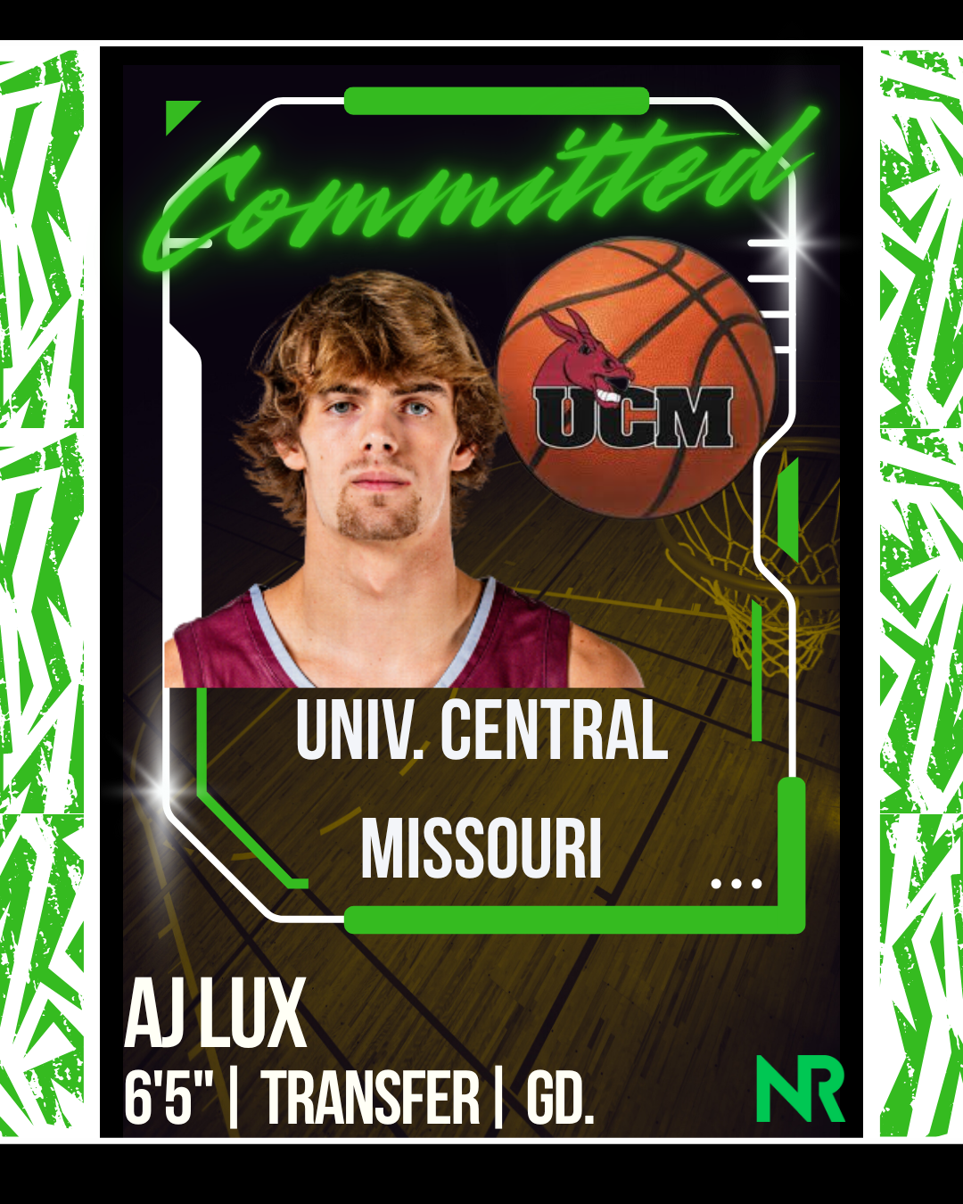 AJ Lux – Univ. Central Missouri (NCAA D2)