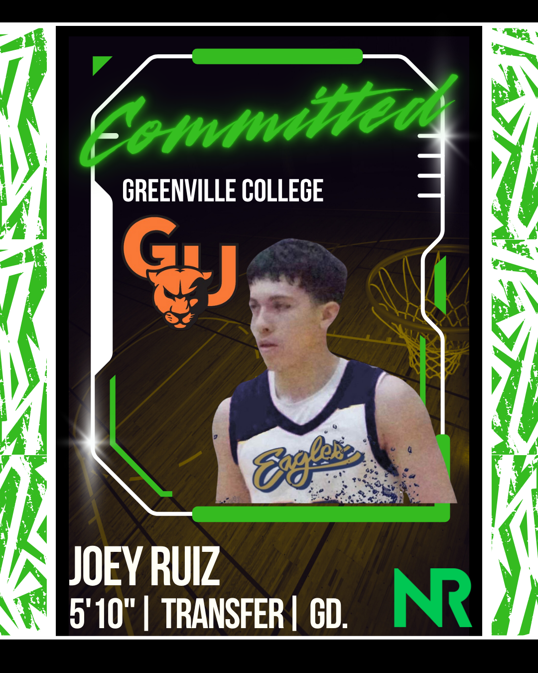 Joey Ruiz – Greenville College (NCAA D3)