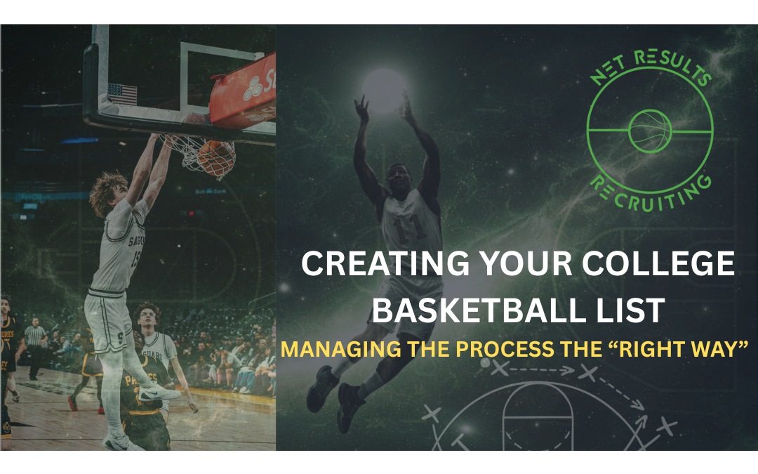 Creating Your College List and Managing the Process the Right Way