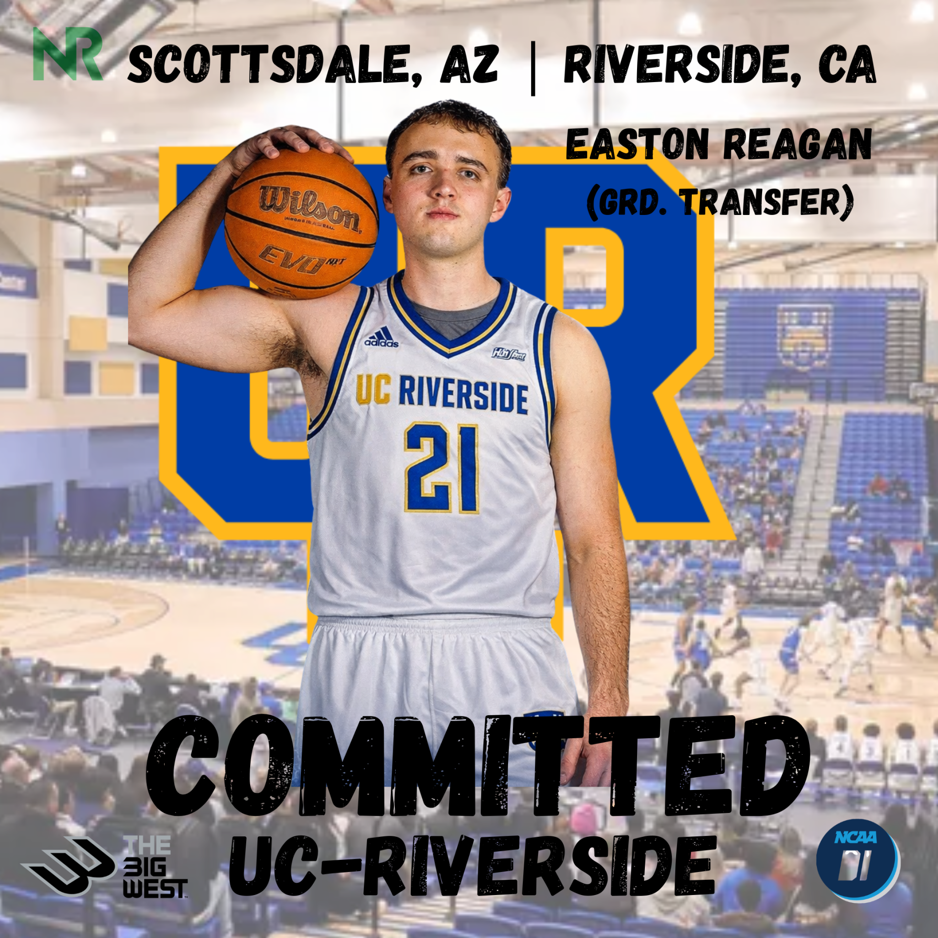 Easton Reagan – UC Riverside (NCAA D1)