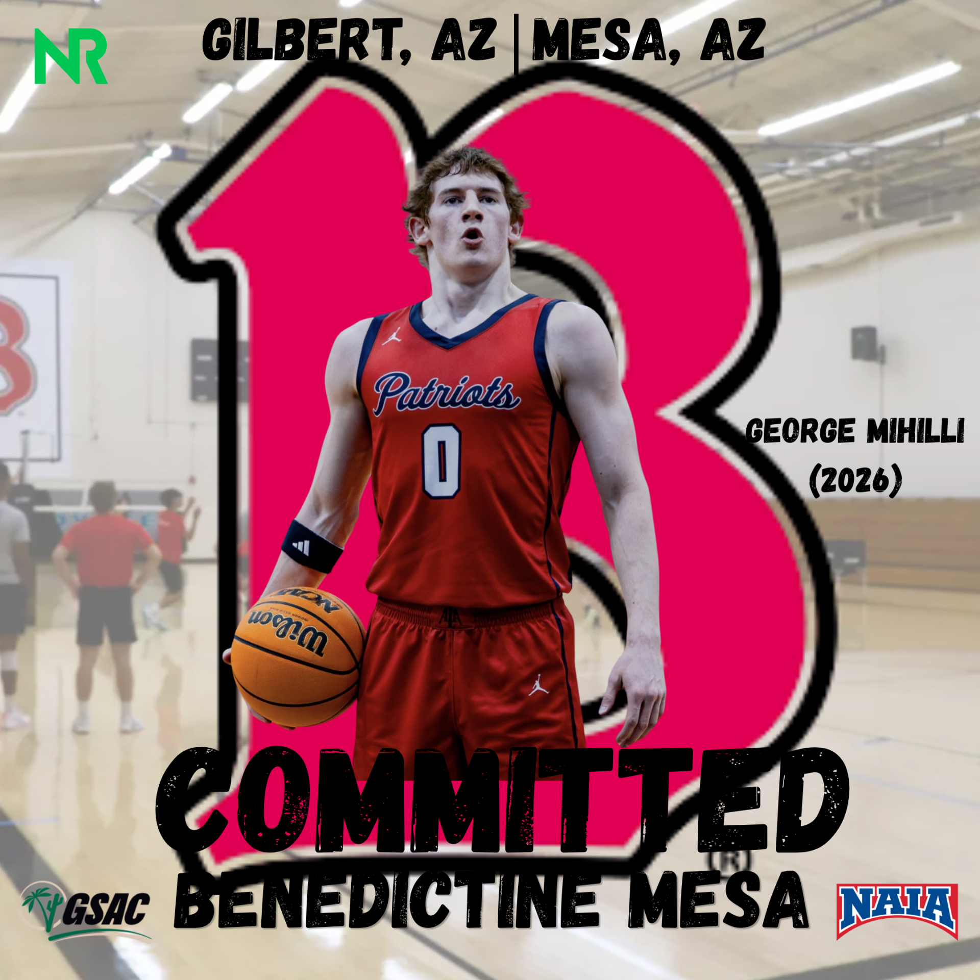 George Mihilli – Benedictine University Mesa (NAIA)