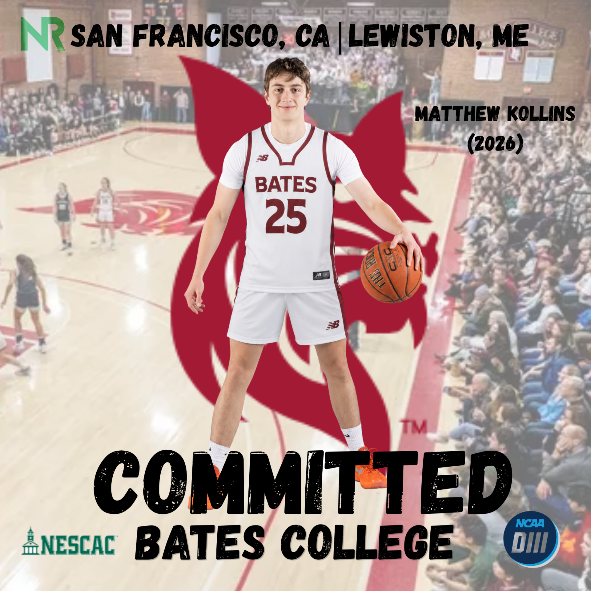 Matthew Kollins – Bates College (NCAA D3)