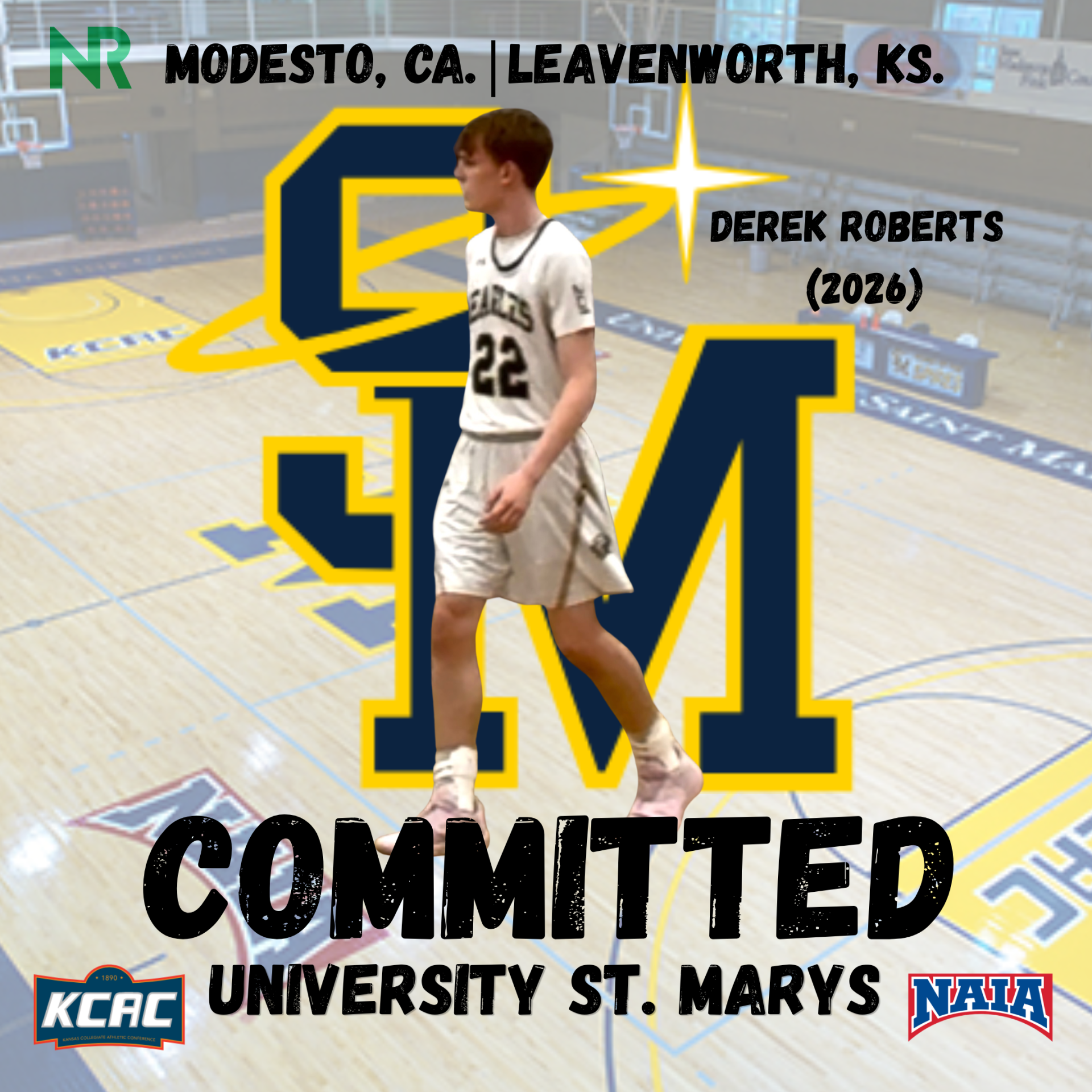 Derek Roberts – Univ. of St. Marys (NAIA)