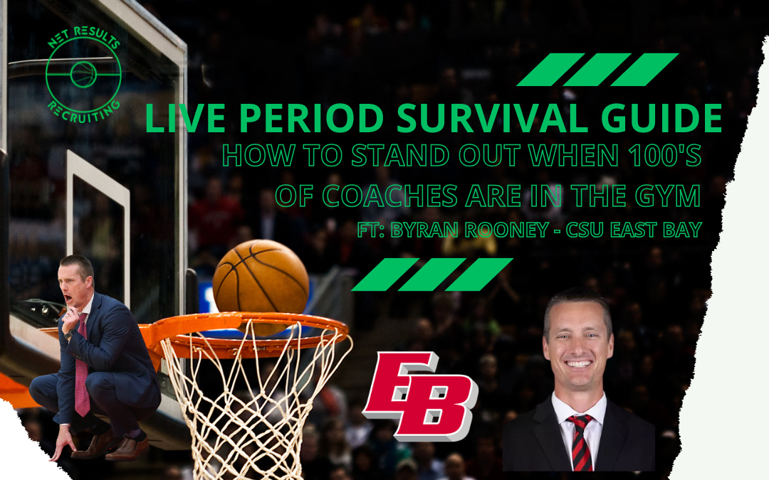 The Recruiting Assist Podcast: (Episode #20) Live Period Survival Guide: How to STAND OUT when 100’s of Coaches are in the Gym (Part 2)